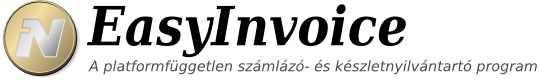 EasyInvoice - a platformfüggetlen számlázó- és készletnyilvántartó program: Linux, Windows, MacOS X